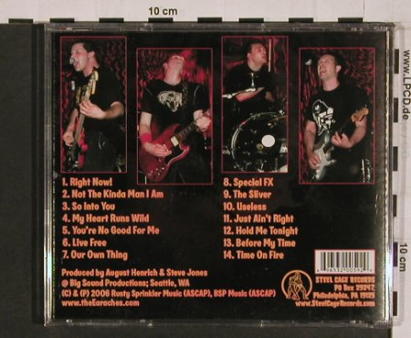 Earaches: Time on Fire, Steel Cage Rec., US, 2006 Typ: CD Best.-Nr.: 53618 Preis: 11,50 Euro