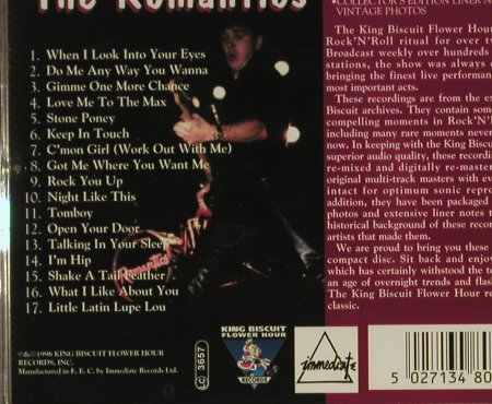 Romantics: In Concert, King B.(), EEC, 96 - CD - 53631 - 5,00 Euro
