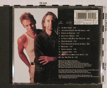 Cutting Crew: Compus Mentus, Virgin, UK, 92 Typ: CD Best.-Nr.: 53746 Preis: 5,00 Euro