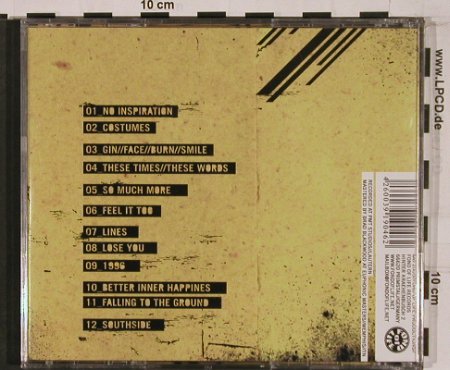 Super Absorber: Costumes, Fond of Life Prod., , 2005 Typ: CD Best.-Nr.: 53857 Preis: 11,50 Euro