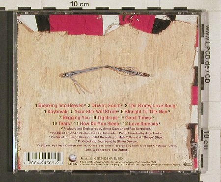 Stone Roses: Second Coming, vg+/m-, Geffen, D, 94 Typ: CD Best.-Nr.: 53894 Preis: 5,00 Euro