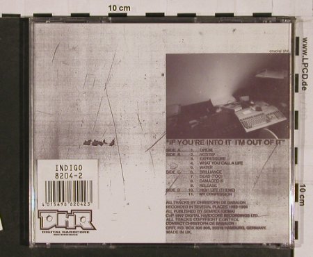 de Babalon,Christoph: If You're Not Into It, I'm Out Of I, DHR (DHR cd 8), UK, 1997 Typ: CD Best.-Nr.: 54356 Preis: 11,50 Euro