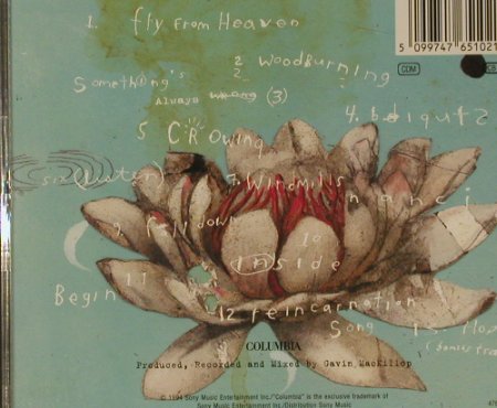 Toad The Wet Sprocket: Dulcinea, Columb., A, 94 Typ: CD Best.-Nr.: 54418 Preis: 7,50 Euro