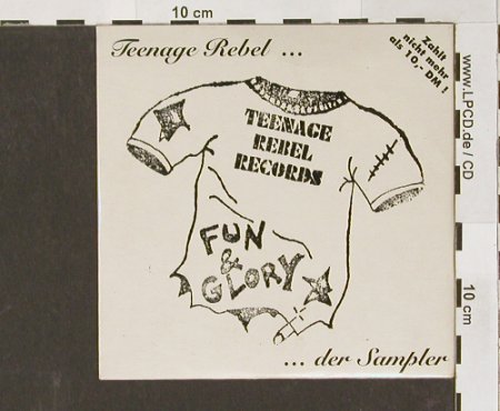 V.A.Teenage Rebel: ...der Sampler, 30 Tr.,Digi, TR cd 050(), D, 95 - CD - 54483 - 12,50 Euro
