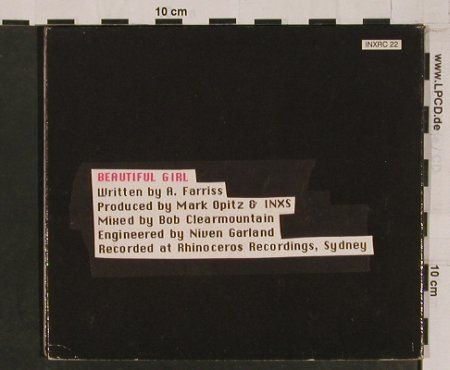 Inxs: Beautiful Girl,1Tr.Promo,Digi, inxrc 22 (INXRC 22), UK Typ: CD5" Best.-Nr.: 54936 Preis: 4,00 Euro
