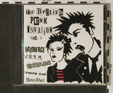 V.A.The British Punk I: Vol.4,31 Tr., m-/vg+, High Society Int.(HSI 11), D, 1998 - CD - 55008 - 7,50 Euro