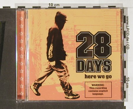 28days: Here we go (5Tr.), Sputnik, , 00 Typ: CD5" Best.-Nr.: 55186 Preis: 5,00 Euro