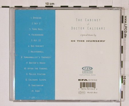 In The Nursery: The Cabinet of Doctor Caligari, ITN(corp 015), ,  - CD - 55237 - 10,00 Euro