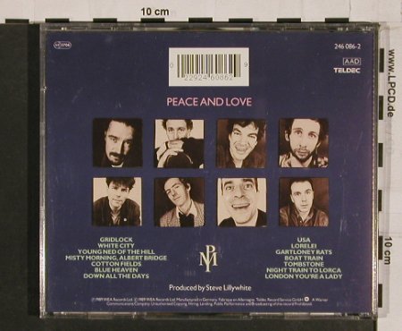 Pogues: Peace And Love, WEA(), D, 1989 - CD - 55288 - 10,00 Euro