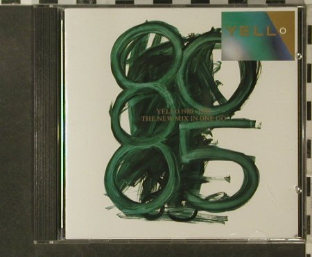 Yello: 1980-1985 New Mix In One Go, Vertigo (826 773-2 Q), D, 1986 Typ: CD Best.-Nr.: 55358 Preis: 10,00 Euro