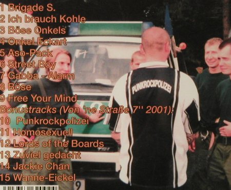 Brigade S: Aso-Pack, Teenage Rebel Rec. (TR cd 103), D, 2003 Typ: CD Best.-Nr.: 55402 Preis: 10,00 Euro