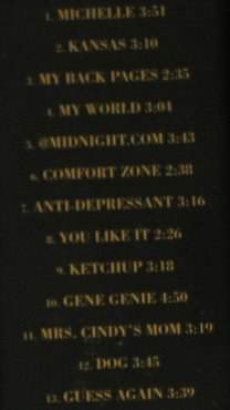Spinatras: Midnight.com, CMC, D, 1999 Typ: CD Best.-Nr.: 55468 Preis: 5,00 Euro