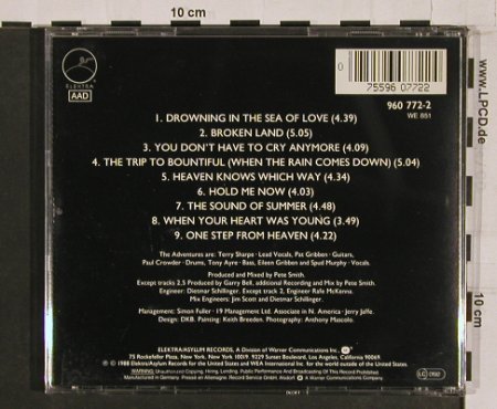 Adventures: The Sea Of Love, Elektra (960 722-2), D, 1988 Typ: CD Best.-Nr.: 55637 Preis: 7,50 Euro
