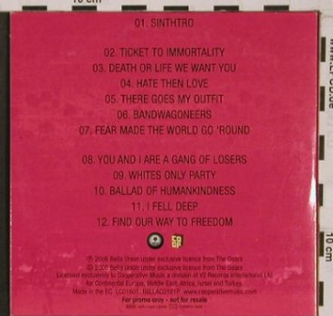 Dears: Gang of Losers, Promo, Digi, Bella Union, , 2006 Typ: CD Best.-Nr.: 55859 Preis: 5,00 Euro
