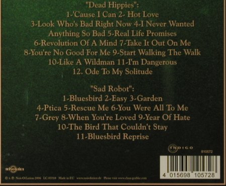 Grabke,Claus: Dead Hippies-Sad Robot, Nois-O-Lation (810572), EU, 2006 Typ: 2CD Best.-Nr.: 56010 Preis: 14,00 Euro