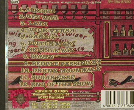 Mr.Bubble B. and the Coconuts: Bum, Wolverine, D, 96 Typ: CD Best.-Nr.: 56053 Preis: 10,00 Euro