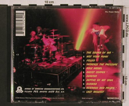 King Prawn: Fried in London, Words of Warning Communi (wowCD54), UK, 98 Typ: CD Best.-Nr.: 56273 Preis: 10,00 Euro