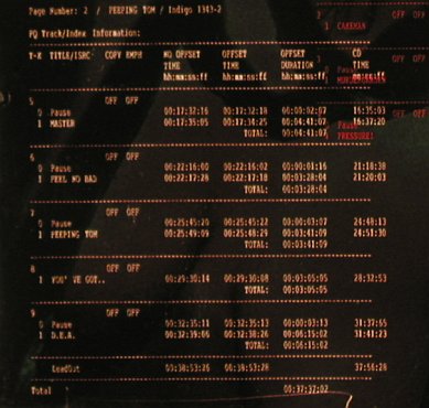 Peeping Toms: Garden Of Harmocide, Dark Star(1343-2), D, 1994 - CD - 56950 - 5,00 Euro