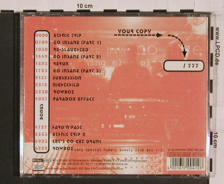 Pierrepoint: Technoid beats f.a.Paradox Movement, Pronoize(PN 008), D, 2000 - CD - 57275 - 10,00 Euro