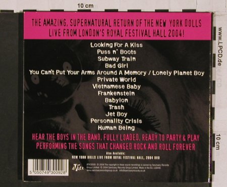 New York Dolls: Morrissey pres.The Return of the, Attack(), EU, 2004 - CD - 57470 - 10,00 Euro