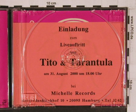 Tito & Tarantula: Little Bitch, signature, Einladung, Cockroach, EU, 2000 Typ: CD Best.-Nr.: 57559 Preis: 15,00 Euro