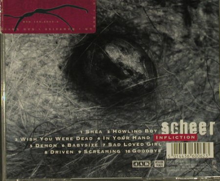 Scheer: Infliction, 4AD(), , 96 - CD - 57958 - 7,50 Euro