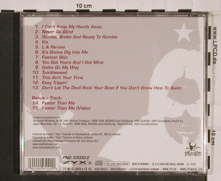 Cosmic Ballroom: Stoned, Broke and Ready to Rum, PND, D, 04 Typ: CD Best.-Nr.: 58287 Preis: 10,00 Euro
