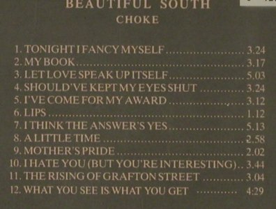 Beautiful South: Choke, GO!(), D, 1990 - CD - 58337 - 7,50 Euro