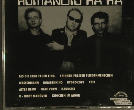 3000 Y: Humanoid Ha Ha, Vince Lombardi's, D Typ: CD Best.-Nr.: 58383 Preis: 10,00 Euro