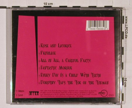 Oneida / Lars: A Theists Reconsider, Arena(), EU, 02 - CD - 59102 - 11,50 Euro