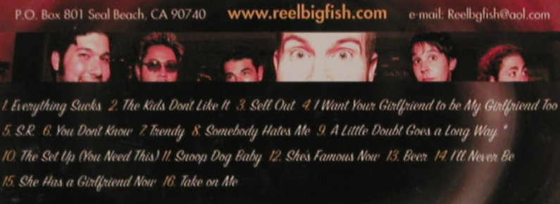 Reel Big Fish: Favorite Noise, Mojo/Jive(9222922), EU, 2002 - CD - 59664 - 7,50 Euro