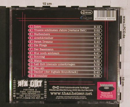 Thanheiser: Bässerwisser, Subdominate (NG74), , 2000 Typ: CD Best.-Nr.: 59700 Preis: 11,50 Euro