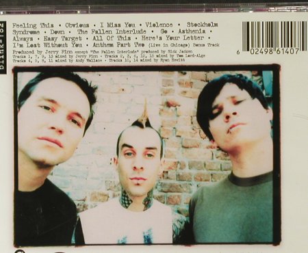 Blink 182: Same, MCA, EU, 2003 Typ: CD Best.-Nr.: 59788 Preis: 10,00 Euro