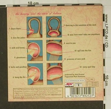 Fury In The Slaughterhouse: The Hearing &Sense of Balace, SPV, D, Digi, 95 Typ: CD Best.-Nr.: 59848 Preis: 10,00 Euro