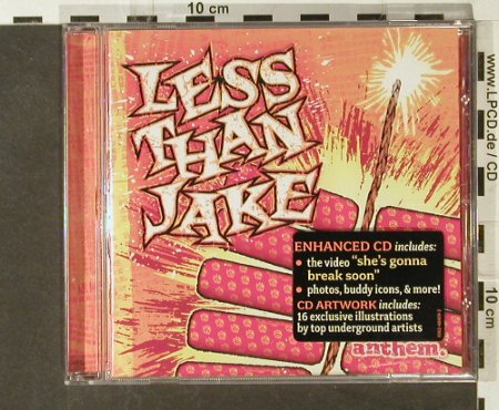 Less Than Jake: Anthem, Warner, D, 2003 Typ: CD Best.-Nr.: 59860 Preis: 10,00 Euro