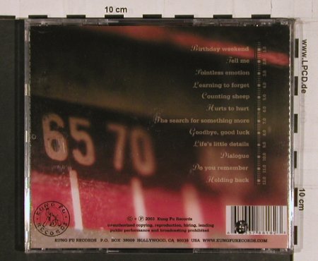 Antifreeze: The Search for Something More, Kung Fu (78818-2), US, Co, 2003 Typ: CD Best.-Nr.: 60087 Preis: 5,00 Euro