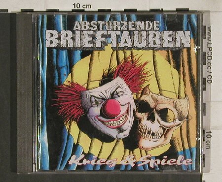 Abstürzende Brieftauben: Krieg und Spiele, vg+/m-, MCA(MCD 30631), D, 1993 - CD - 60750 - 7,50 Euro