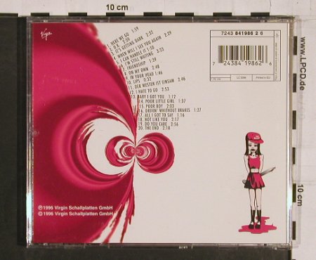 Bates: Kicks'n'Chicks, Virgin, EEC, 1996 Typ: CD Best.-Nr.: 61048 Preis: 7,50 Euro