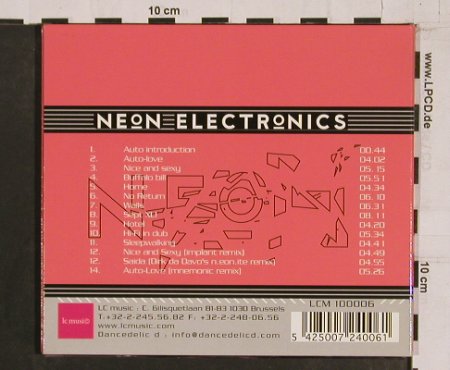 Neon Electronics: System Riviera, Digi, lc music,  Typ: CD Best.-Nr.: 61178 Preis: 7,50 Euro