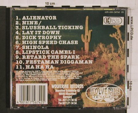 Ain't: Shit, Wolverine (007), D, 1993 Typ: CD Best.-Nr.: 61339 Preis: 10,00 Euro