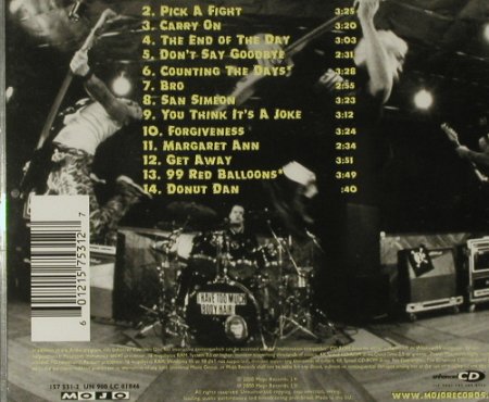 Goldfinger: Stomping Around, Mojo, US, 00 Typ: CD Best.-Nr.: 61530 Preis: 11,50 Euro