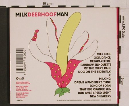 Deerhoof: Milk Man, Digi, ATP/Recordings(ATPRcd 9), UK, 2004 - CD - 61826 - 10,00 Euro