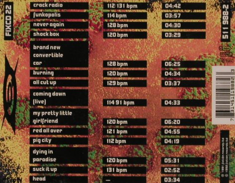 Die Warzau: Big Electric Metal Bass Face, Fiction FIXcd 22 (511 988-2), , 1992 Typ: CD Best.-Nr.: 62662 Preis: 7,50 Euro