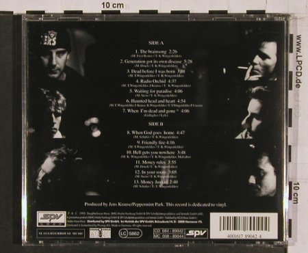Fury In The Slaughterhouse: Mono, SPV (084-89042), D, 1993 Typ: CD Best.-Nr.: 62692 Preis: 7,50 Euro