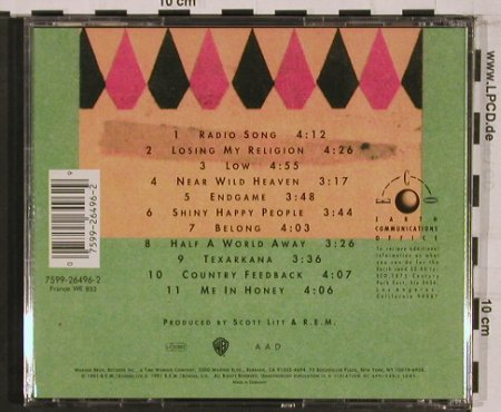 R.E.M.: Out Of Time, WB(), D, 1991 - CD - 62859 - 7,50 Euro