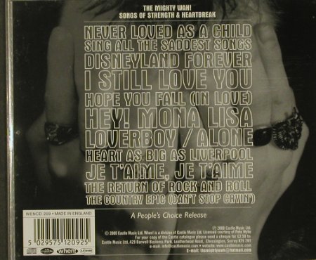 Mighty Wah,The: Songs Of Strenght & Heartbreak, Castle(), UK, 00 - CD - 62975 - 7,50 Euro