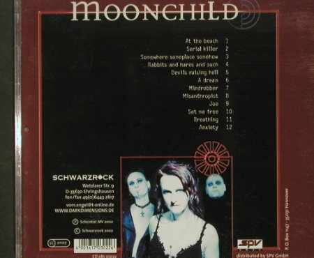 Moonchild: Some Where Some Place Somehow, Scheintot, D, 2002 Typ: CD Best.-Nr.: 63818 Preis: 5,00 Euro
