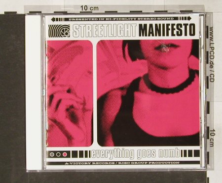 Streetlight Manifesto: Everything goes numb, Victory, , co, 2003 Typ: CD Best.-Nr.: 63910 Preis: 10,00 Euro