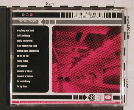 Streetlight Manifesto: Everything goes numb, Victory, , co, 2003 Typ: CD Best.-Nr.: 63910 Preis: 10,00 Euro