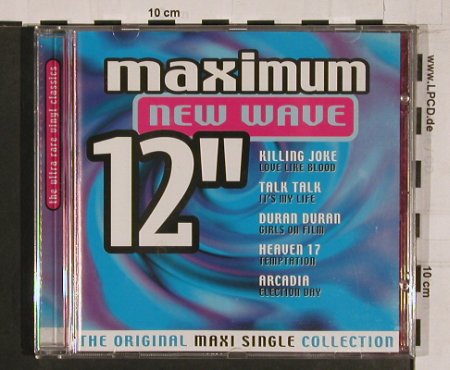 V.A.Maximum New Wave 12": Killing Joke...Heaven 17, 10 Tr., Disky(), NL, 00 - CD - 64043 - 5,00 Euro
